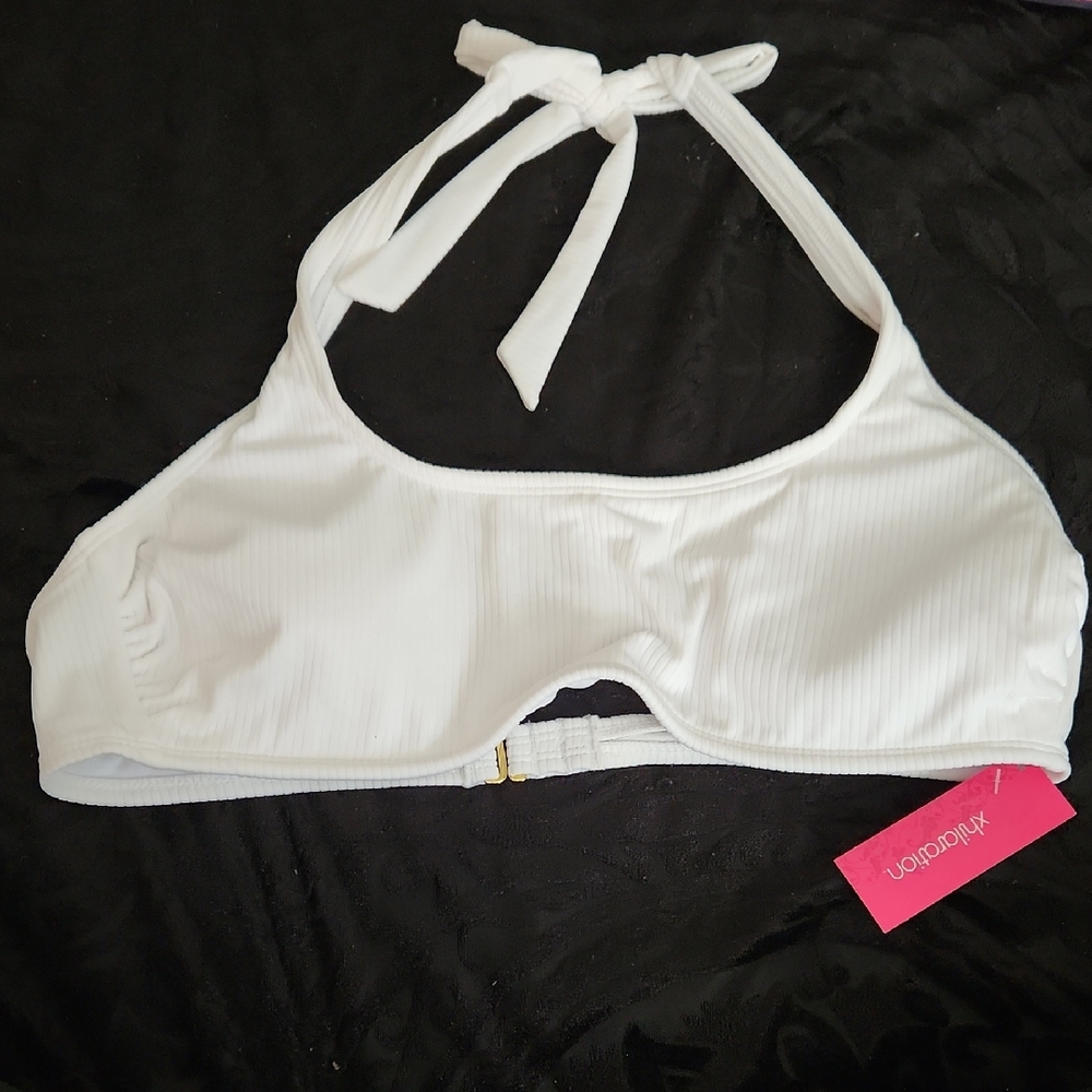 Xhilaration White bikini top